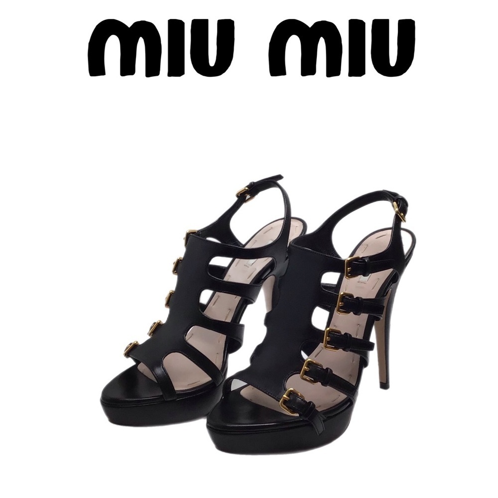 MIU MIU Gladiator Sandals